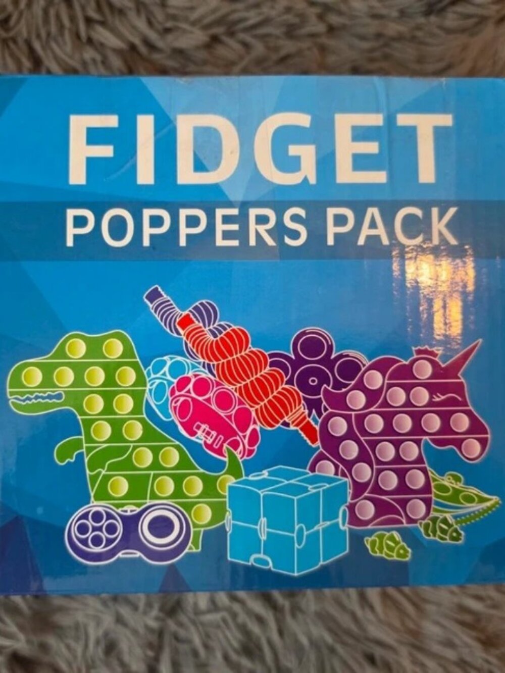 Tactile Sensory Fidget Popper Pack Set FT001 FT002 FT003 Ages 3+ 2024
